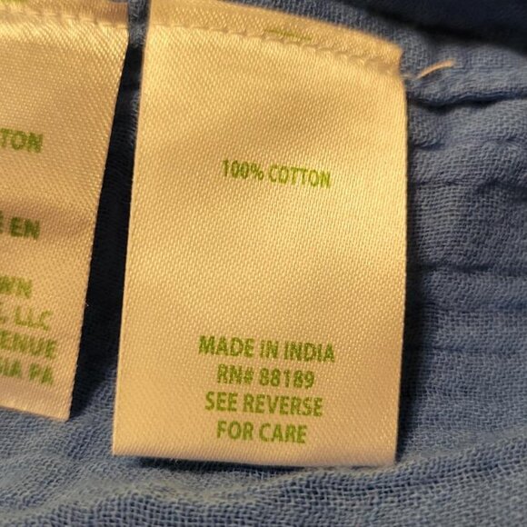 Lilly Pulitzer Sunwashed Blue Zemini Maxi Coverup - Picture 8 of 12